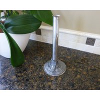 Vintage Priests Of Pallas Silver Tone Kerzenständer ~ Kansas City Festival Sammler Schreibtisch Accessoire von BeachBreezeBoutique