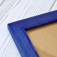 A5 Bilderrahmen | Blau Handarbeit Freistehend Modern Rustikal Jahrgang Antik Foto Holzrahmen Mit Befestigungsmöglichkeit A5 Bilderrahmen | Blau Handarbeit Freistehend Modern Rustikal Jahrgang Antik Foto Holzrahmen Mit Befestigungsmöglichkeit von BeachHouseFrames