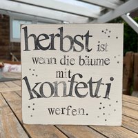 Einzigartige Holzschilder Mit Spruch-Perfekter Herbstdeko Spruch-Nachhaltiges Geschenk-Holzbild-Spruchplatte-Textbild-Wiederverwendbare Deko Einzigartige Holzschilder Mit Spruch-Perfekter Herbstdeko Spruch-Nachhaltiges Geschenk-Holzbild-Spruchplatte-Textbild-Wiederverwendbare Deko von Beachhouse70