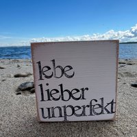 Einzigartige Textplatten Mit Inspirierenden Sprüchen - Einzigartige Deko Zum Glücklichsein Lieblingsmensch Geschenke Nachhaltige Unikate von Beachhouse70