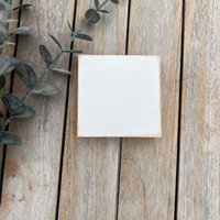 Personalisiertes Holzschild Mit Spruch 8x8 cm-Das Perfekte Kleine Geschenk -Holzbild -Spruchplatte-Nachhaltig Dekorieren-Kleines Mitbringsel von Beachhouse70