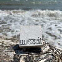 Wundervolles Holzschild Mit Inspirierenden Sprüchen Für Deine Wohlverdiente Auszeit-Kleines Mitbringsel-Spruchschild-Nachhaltige Deko von Beachhouse70