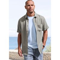 Beachtime Kurzarmhemd "Regular fit" Kurzarm, Freizeithemd aus Musselin-Ware von Beachtime