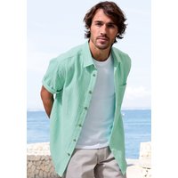 Beachtime Kurzarmhemd "Regular fit" Kurzarm, Freizeithemd aus Musselin-Ware von Beachtime