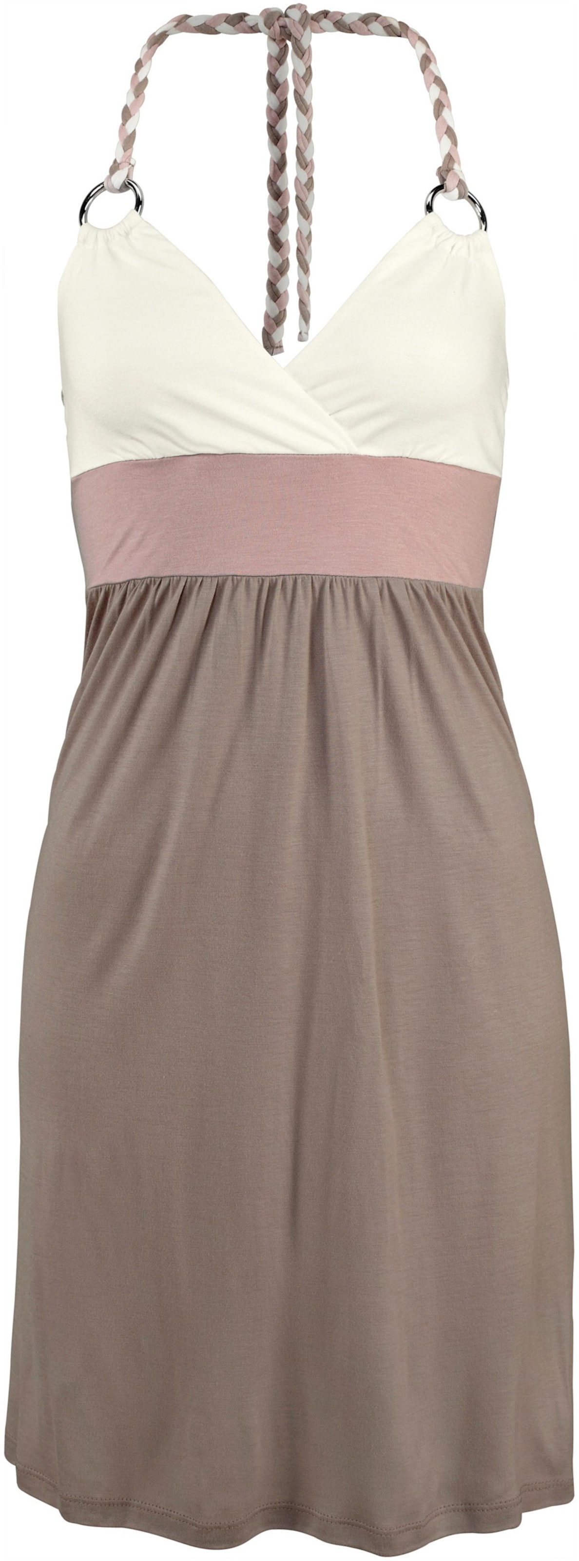 Strandkleid in creme-taupe-rose von Beachtime von Beachtime