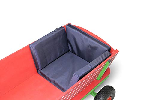 Beachtrekker Sitzkissen Style, Blau (geeignet für div. andere Holzbollerwagen) von Beachtrekker