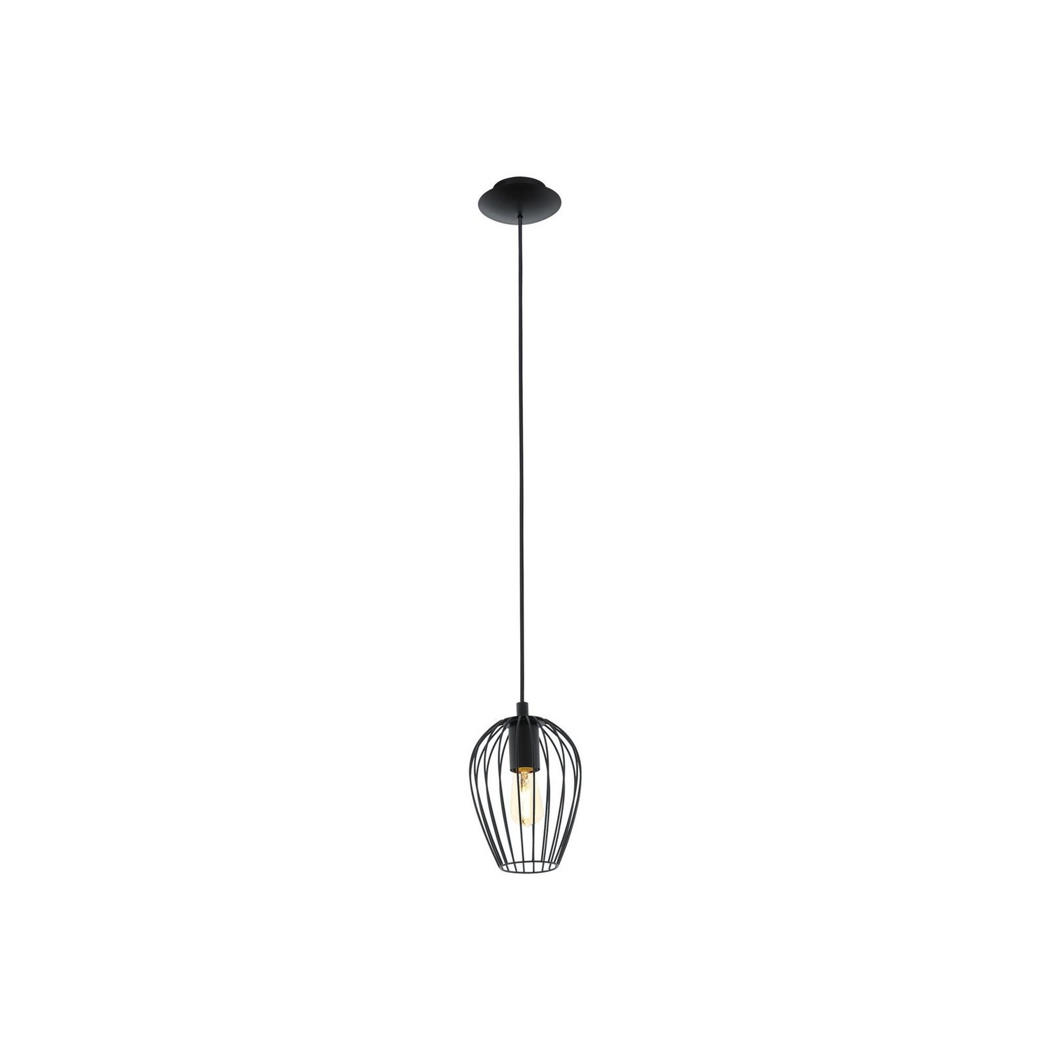 Beacon Hängeleuchte Pendellampe Callam Schwarz Metall Käfigschirm ø 16 Cm E27 B-Ware Beacon Hängeleuchte Pendellampe Callam Schwarz Metall Käfigschirm ø 16 Cm E27 B-Ware von Beacon Lighting