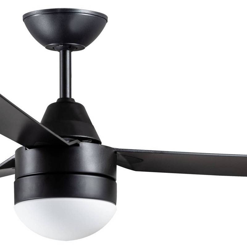 Beacon Deckenventilator mit Licht Megara schwarz 122cm leise von Beacon Lighting