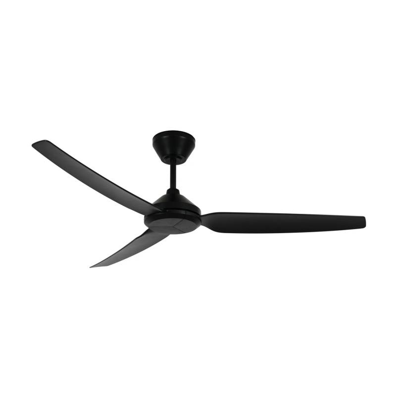 Beacon Lighting Deckenventilator Ventilator Polis Schwarz Dc Leise ø 137 Cm Ip55 B-Ware von Beacon Lighting
