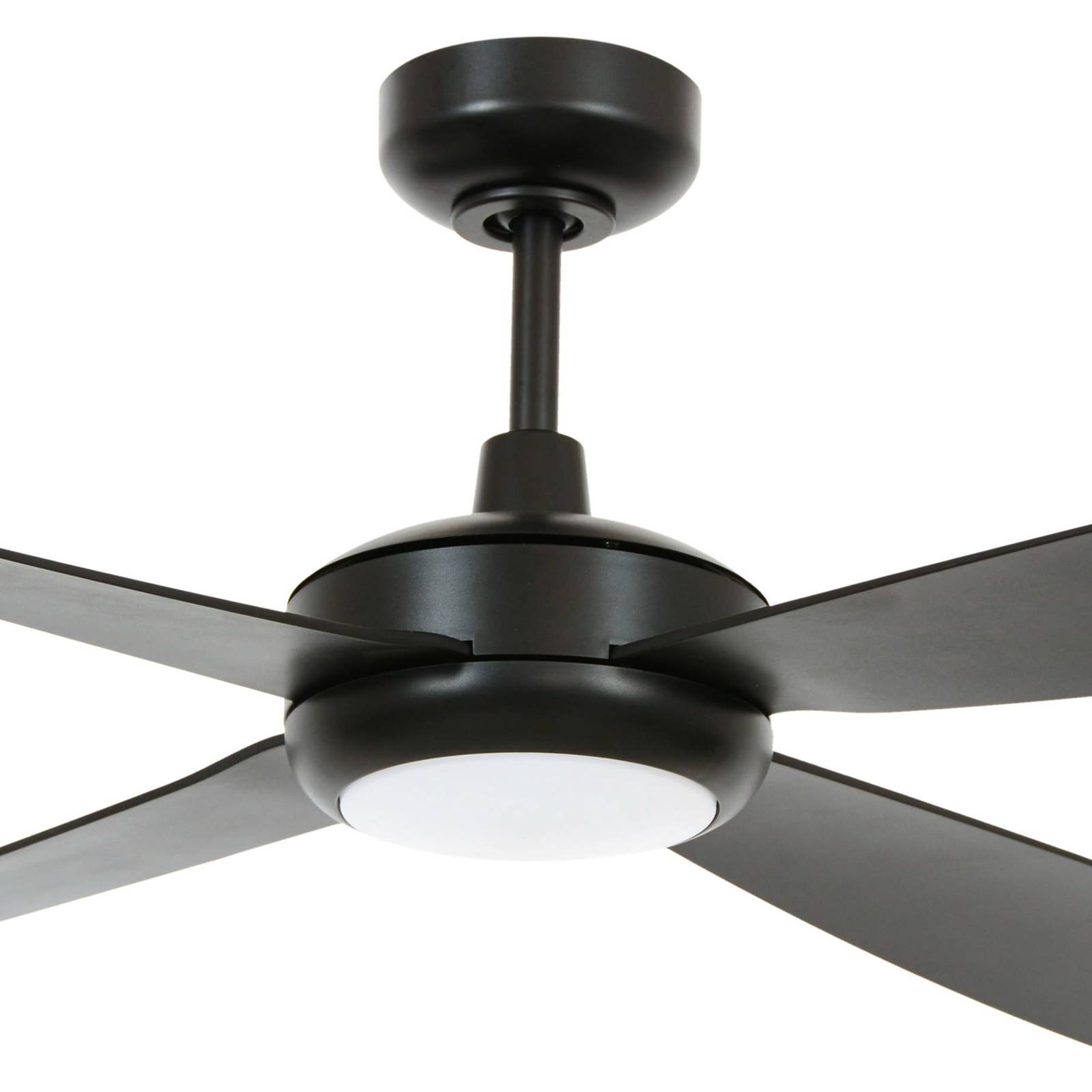 Beacon Deckenventilator mit Licht Slipstream, schwarz, leise von Beacon Lighting