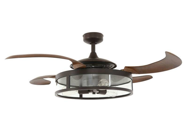 Deckenventilator Fanaway Classic ORB/Dark Koa von Beacon Lighting