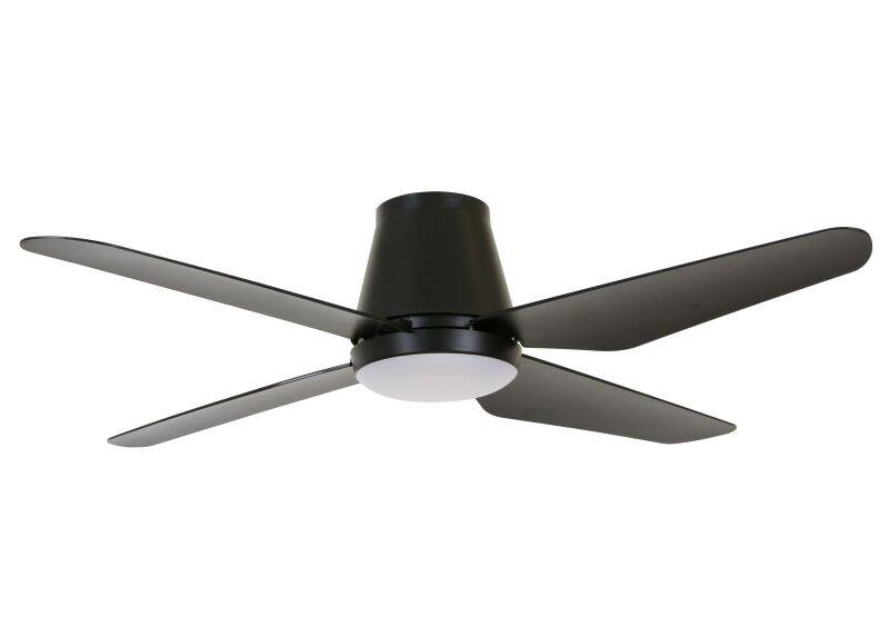 Lucci Air Deckenventilator Aria CTC LED Schwarz mit LED Beleuchtung von Beacon Lighting