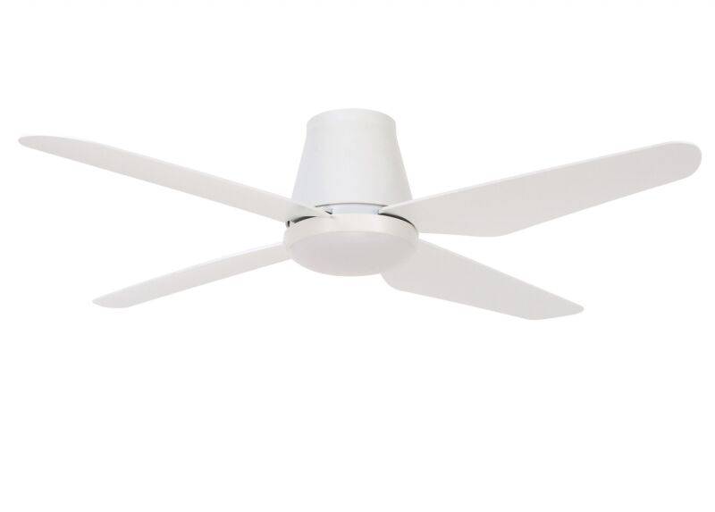 Lucci Air Deckenventilator Aria CTC LED Weiß mit LED Beleuchtung von Beacon Lighting