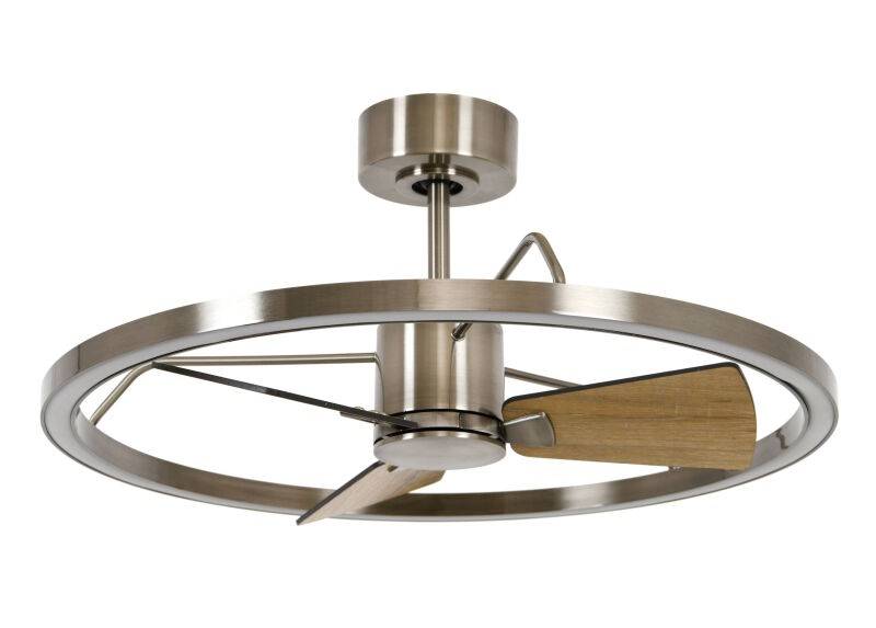 Lucci Air Deckenventilator Cessna Antik Nickel mit LED Beleuchtung von Beacon Lighting