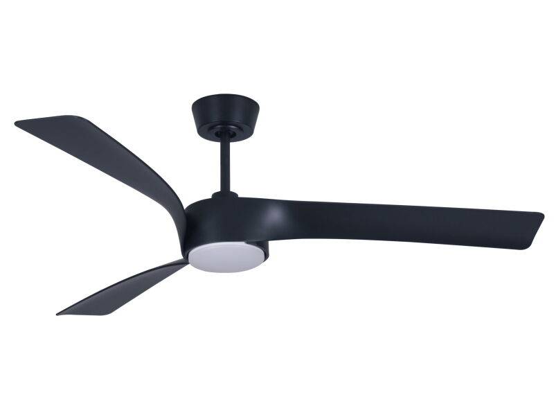 Lucci Air Deckenventilator Line Schwarz mit LED Beleuchtung von Beacon Lighting