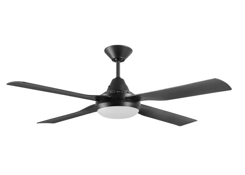 Lucci Air Deckenventilator Moonah Schwarz mit LED Beleuchtung von Beacon Lighting
