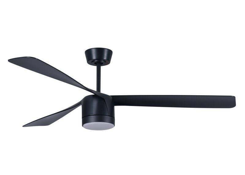 Lucci Air Deckenventilator Peregrine Schwarz mit LED Beleuchtung von Beacon Lighting