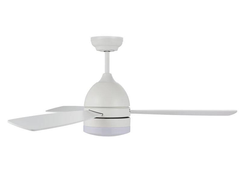 Lucci Air Deckenventilator Vector Weiß mit LED Beleuchtung von Beacon Lighting