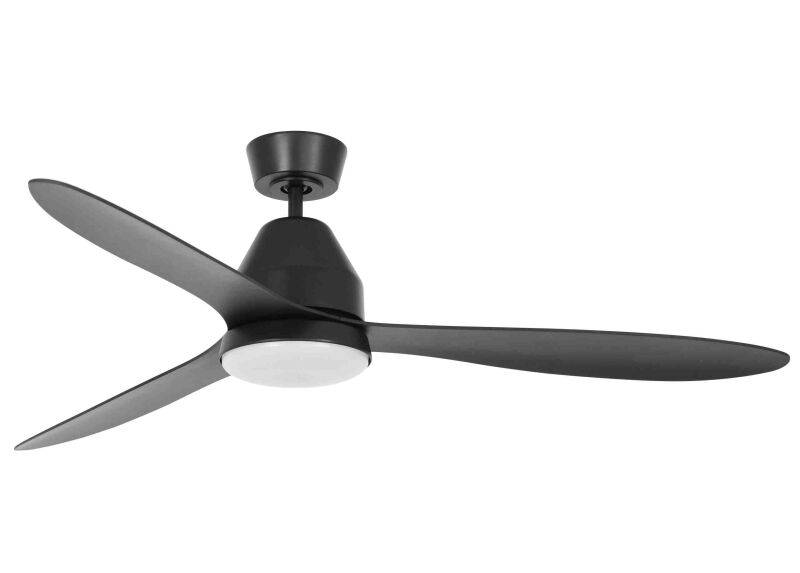 Lucci Air Deckenventilator Whitehaven Schwarz mit LED Beleuchtung von Beacon Lighting