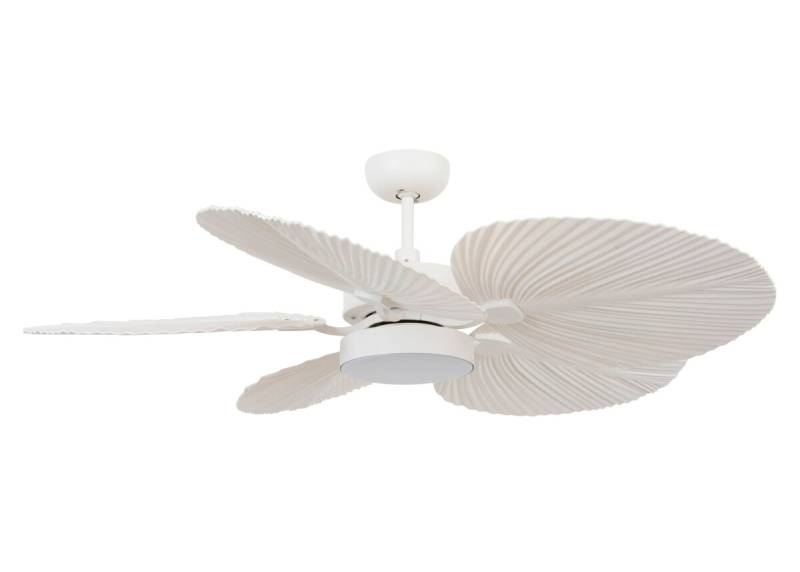 Beacon Deckenventilator Ventilator Licht Lampe Bali Weiß ø 132 Cm Leise B-Ware von Beacon