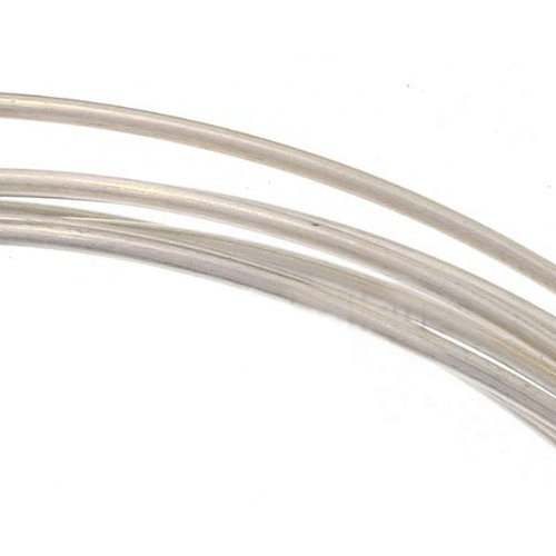 Silberdraht, Sterlingsilber, 20 Gauge, rund, halbhart, 1,5 m von Beadaholique