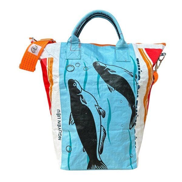 Beadbags Multifunktionsbehälter TJs / Wäschesack recycelter Reissack von Beadbags