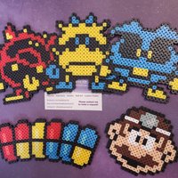 Dr Mario Magnete/Ornamente - Retro Videospiel Nerdy Geeky Home Decor von BeadsByEmily2015