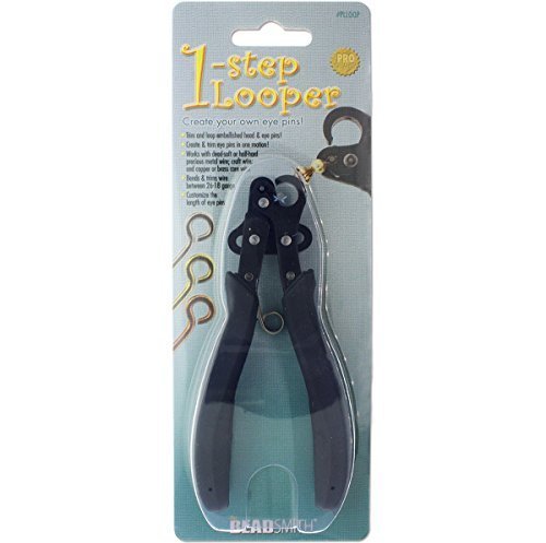Beadsmith 1-Step Looper Pliers Create Eye Pins, Bend and Trim Wire - 1.5mm Loops by Beadsmith von The Beadsmith