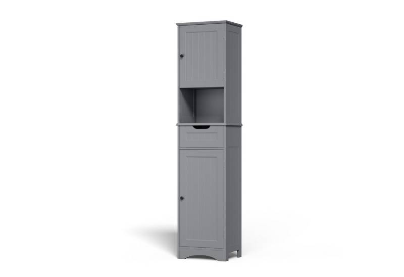 Bealife Hochschrank 170/170.6cm,Badezimmerschrank Hochschrank, mit verstellbaren Ablagen von Bealife
