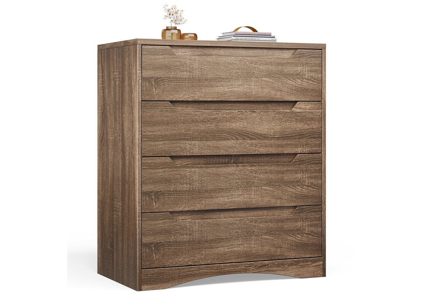 Bealife Kommode weiß, Kommode mit Schubladen, Schrank mit Schubladen, für Wohnzimmer von Bealife