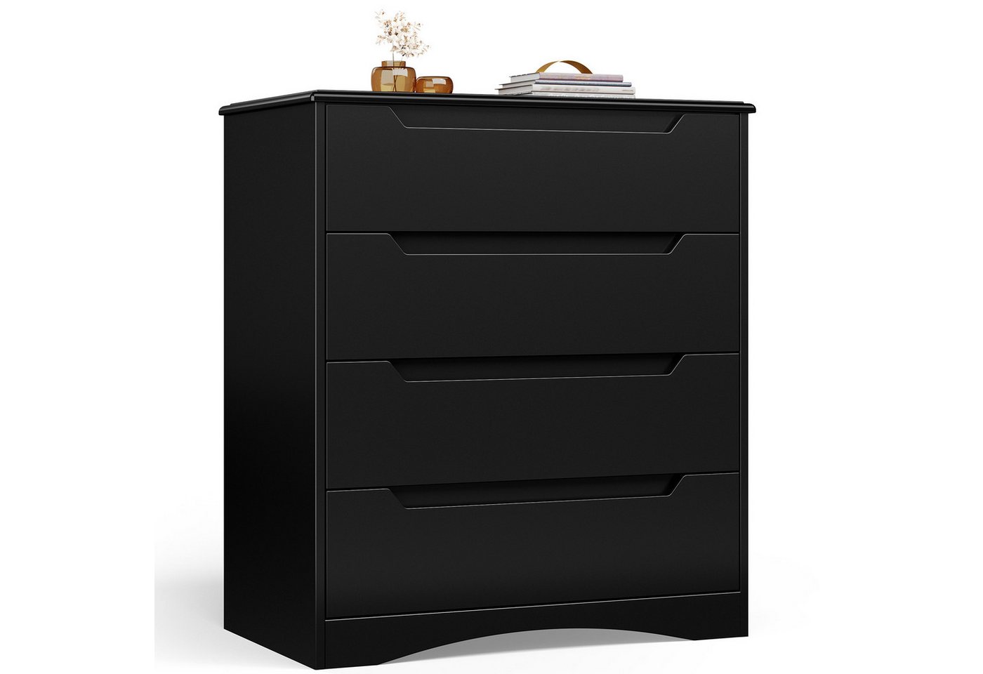 Bealife Kommode weiß, Kommode mit Schubladen, Schrank mit Schubladen, für Wohnzimmer von Bealife