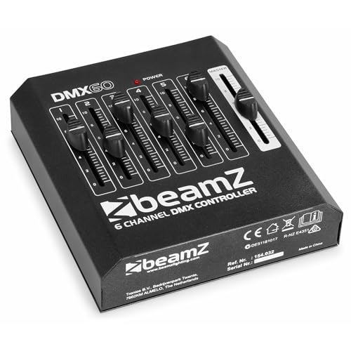 BeamZ DMX60 DMX-Controller mit 6 Kanälen von Beamz