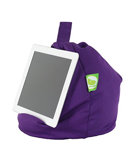 iPad, eReader & Book Mini Sitzsack von Bean Lazy passt für alle Tablets und eReaders - Violett von Bean Lazy