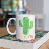 Arizona Tasse, Kaktus Kaffeebecher, Becher, Reisebecher, Bierdosenhalter Kühler, Wasserflasche von BeanMugs