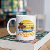 Hawaii Tasse, Urlaub Kaffeebecher, Becher, Reisebecher, Bierdosenhalter Kühler, Wasserflasche von BeanMugs