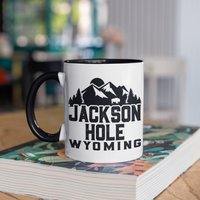 Jackson Hole Tasse, Wyoming Kaffeebecher, Trinkbecher, Reisebecher, Bierdosenhalter Kühler, Wasserflasche von BeanMugs