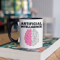 Künstliche Intelligenz Tasse, Ai Kaffeebecher, Becher, Reisebecher, Bierdosenhalter Kühler, Wasserflasche von BeanMugs