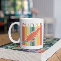 Platypus Tasse, Retro Kaffeebecher, Trinkbecher, Reisebecher, Bierdosenhalter Kühler, Wasserflasche von BeanMugs