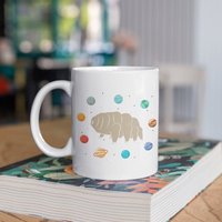 Tardigrade Space Mug, Lustige Tardigrades Kaffeebecher, Becher, Reisebecher, Bierdosenhalter Kühler, Wasserflasche von BeanMugs