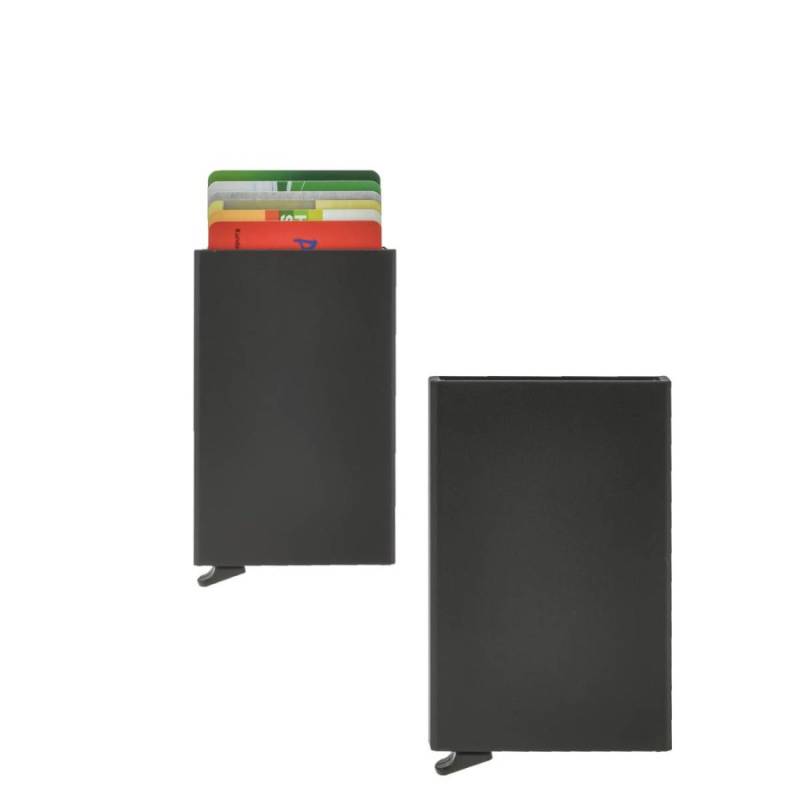 Alu-Case für 6 Kreditkarten black von Bear Design