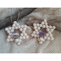Holzsterne Im 2Er Set Mit Trockenblumen Perlenstern, Dekostern Weihnachtsdekoration Advent Für Den Weihnachtsbaum Und Zur Dekoration Holzsterne Im 2Er Set Mit Trockenblumen Perlenstern, Dekostern Weihnachtsdekoration Advent Für Den Weihnachtsbaum Und Zur Dekoration von BeasKleinigkeiten