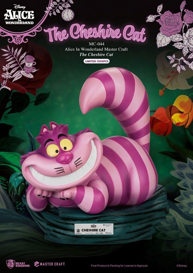 Beast Kingdom Toys Comicfigur Alice im Wunderland Master Craft Statue The Cheshire Cat 36 cm von Beast Kingdom Toys