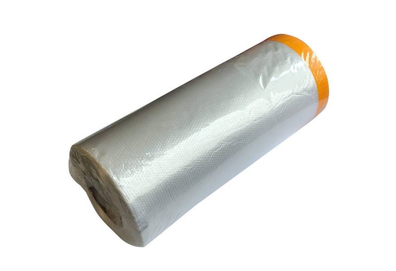 Beast Abdeckfolie Abdeckfolie 110cm x 33m mit Malerkrepp auf Rolle zum Abkleben, selbstklebend, (1-St) von Beast
