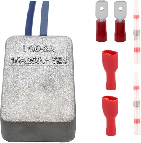 Softstart Modul Set, Softstart Modul Sanftanlauf 230V 15A, Sanftanlaufmodul mit Insallationsset, Anlaufstrombegrenzer Anlaufwiderstand für Kreissäge Kappsägen Handkreissäge Winkelschleifer von Beatific