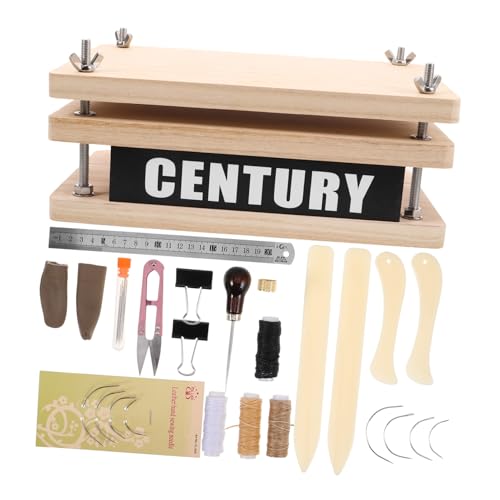 Beatifufu 1 Satz Buchbindeset Holz Teiliges Set für Anfänger Buchpresse Vielseitige Bastelwerkzeuge und Zubehör für Reparatur Antiker Bücher Leicht und Tragbar Beatifufu 1 Satz Buchbindeset Holz Teiliges Set für Anfänger Buchpresse Vielseitige Bastelwerkzeuge und Zubehör für Reparatur Antiker Bücher Leicht und Tragbar von Beatifufu