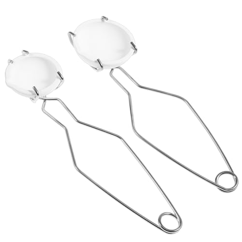 Beatifufu 1 Satz Schmelzset für Metallverarbeitung mit Zwei Tiegeln Zwei Kleinen und Großen Schmelztiegel Stabilen Zangen für Schmuckherstellung und Laboranwendungen Beatifufu 1 Satz Schmelzset für Metallverarbeitung mit Zwei Tiegeln Zwei Kleinen und Großen Schmelztiegel Stabilen Zangen für Schmuckherstellung und Laboranwendungen von Beatifufu