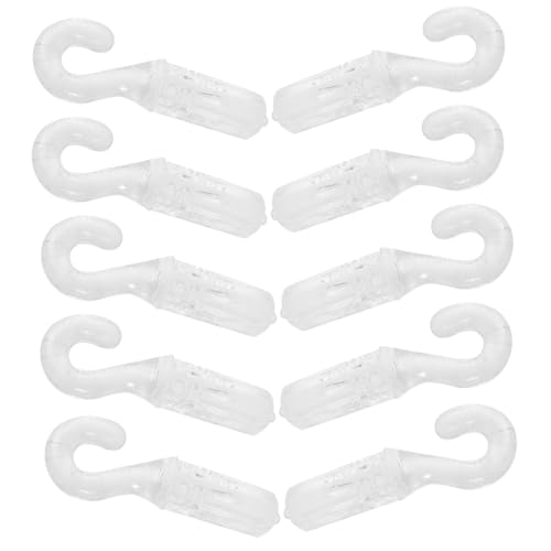 Beatifufu 10 Stück Teiliges Blind Wand Hook Ersatzteile für Vertikaljalousien Bruchfeste Robuste Gardinenstangen Haken mit Modernem Design Kleiner Fragezeichenform für Präzise Bedienung Beatifufu 10 Stück Teiliges Blind Wand Hook Ersatzteile für Vertikaljalousien Bruchfeste Robuste Gardinenstangen Haken mit Modernem Design Kleiner Fragezeichenform für Präzise Bedienung von Beatifufu