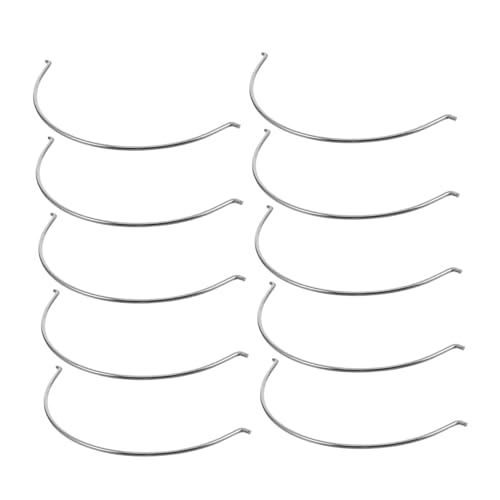 Beatifufu 10 Stück Teiliges Küchen Spüle Siebkorbgriff aus Edelstahl Robustes Drahtgriff design für Sicheren Halt Einfache Montage Optimierte Abflussleistung Passend für Küchenspüle von Beatifufu