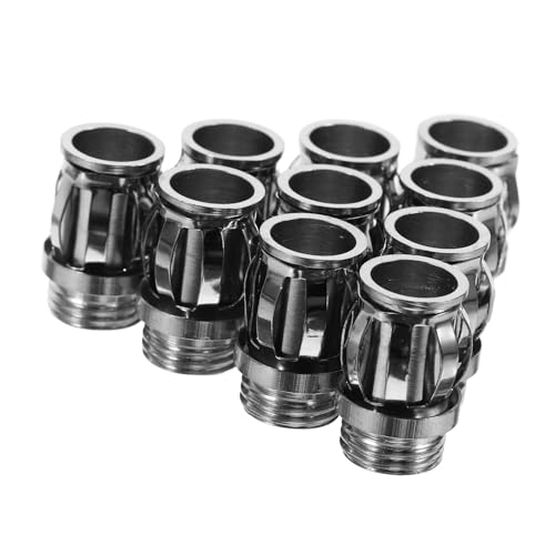 Beatifufu 10 Stück Teiliges Lampenfassung Gewinde Bulb Socket Fasteners aus Metall Stabile Lampenhalter für Sichere Befestigung Einfache Montage Vielseitig für Innen und Außenbeleuchtung Beatifufu 10 Stück Teiliges Lampenfassung Gewinde Bulb Socket Fasteners aus Metall Stabile Lampenhalter für Sichere Befestigung Einfache Montage Vielseitig für Innen und Außenbeleuchtung von Beatifufu