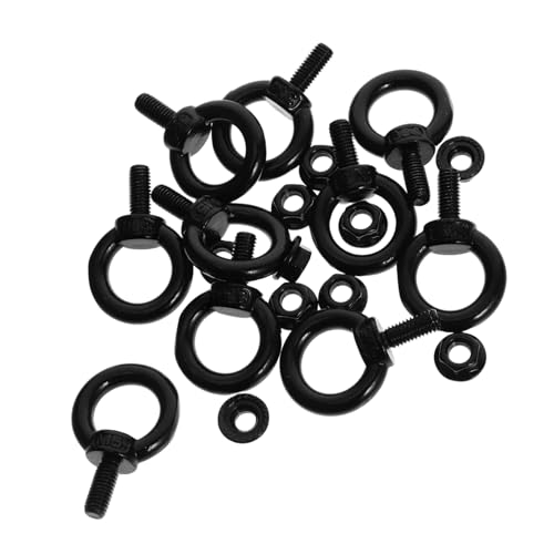Beatifufu 10 Stück Teiliges Ringschrauben für Hängematten und Maschinenlifting Hochbelastbare Ösenschrauben mit Modernem Schutzbeschichtung Einfache Installation und Hohe Tragfähigkeit für Beatifufu 10 Stück Teiliges Ringschrauben für Hängematten und Maschinenlifting Hochbelastbare Ösenschrauben mit Modernem Schutzbeschichtung Einfache Installation und Hohe Tragfähigkeit für von Beatifufu
